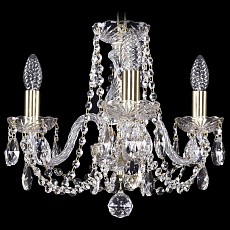 Подвесная люстра bohemia ivele crystal 1402 1402-3-141-g